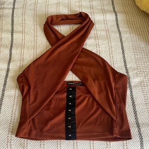 Halter corset top *NEVER WORN*